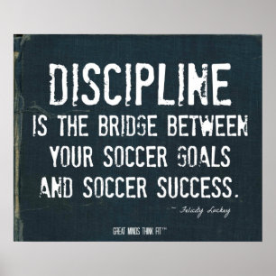 Poster des buts de football dans Denim déchiré 005