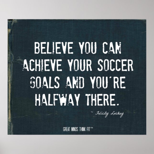 Poster des buts de football dans Denim déchiré 010 (Devant)