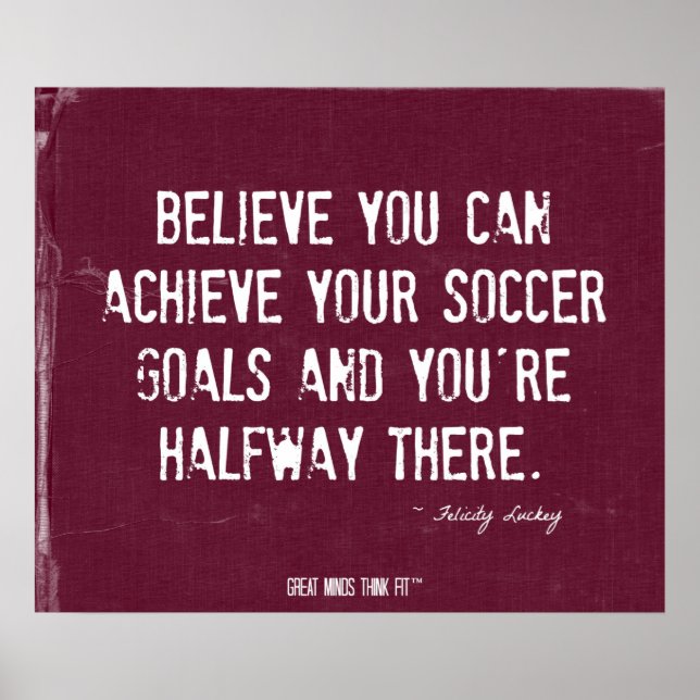 Poster des buts de football dans Maroon Denim 010 (Devant)