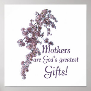 Poster des cadeaux pour les mamans