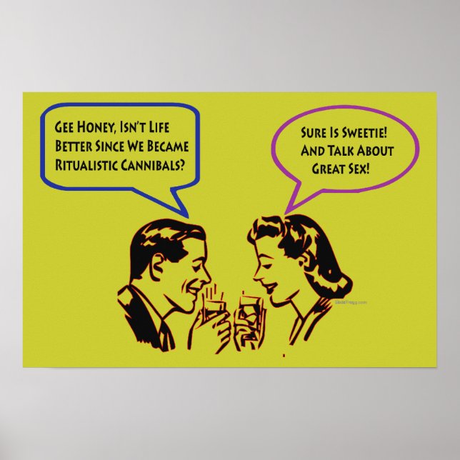 Poster des Cannibales Ritualistes (Devant)