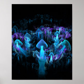 Poster des champignons
