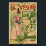 Poster des Chemins de Fer de au Vesinet<br><div class="desc">Poster des Chemins de Fer de l'Ouest au Vesinet,  c.1895-1900 | par Albert Robida | Lieu de l'art : Musée de l'Ile de France,  Sceaux,  France | Artiste français | Numéro de collection d'images : XIR19988</div>