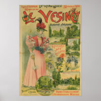 Poster des Chemins de Fer de au Vesinet