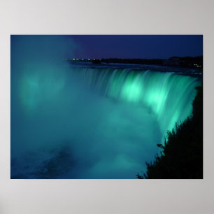 Poster des chutes de fer à cheval à Niagara Falls