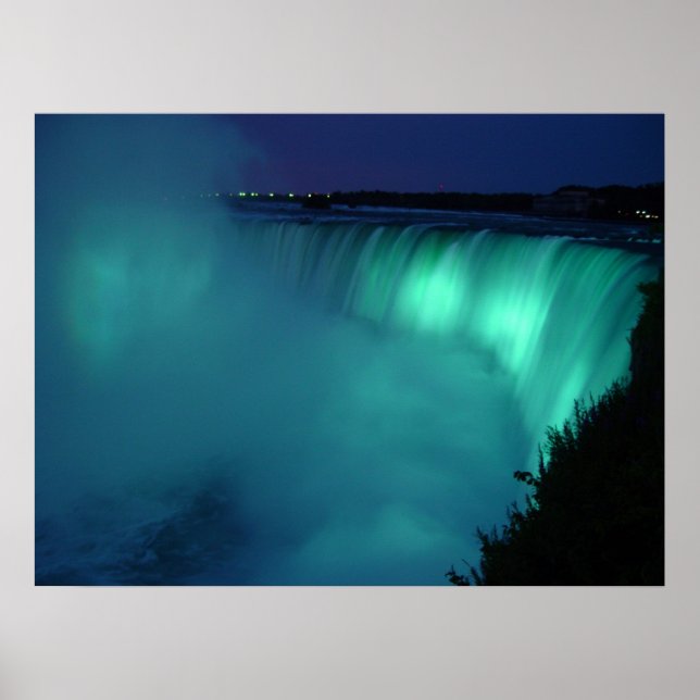 Poster des chutes de fer à cheval à Niagara Falls  (Devant)