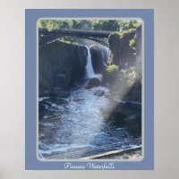 Poster des chutes d'eau Passaic