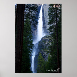 Poster des chutes Yosemite