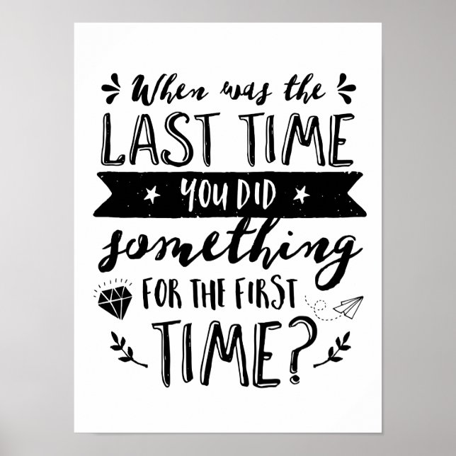 Poster des citations pour la vie et les voyages in (Devant)