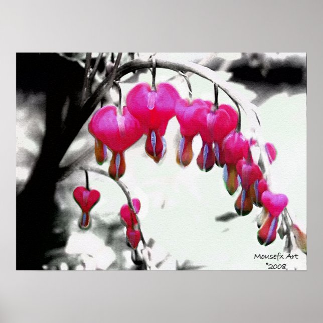Poster des coeurs saignants (Devant)