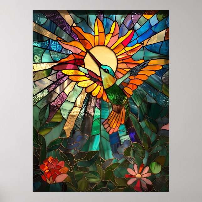 Poster des colibris (Devant)