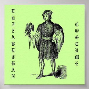 Poster des costumes élisabéthains