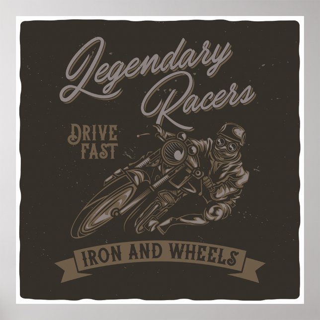 Poster des coureurs légendaires (Créateur téléchargé)
