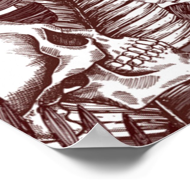 Poster des crânes de la jungle (Coin)