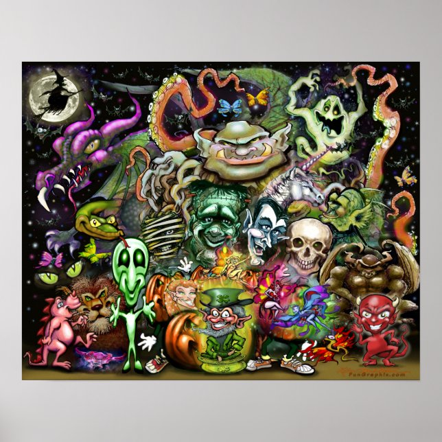 Poster des créations magiques (Devant)