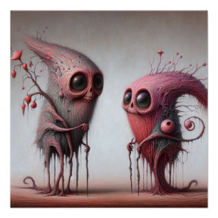 Poster Des créatures étranges