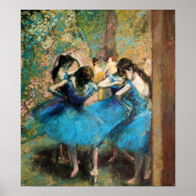 Poster des Danseuses Bleues Degas (Devant)