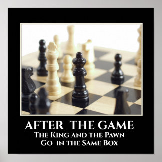 Poster des échecs