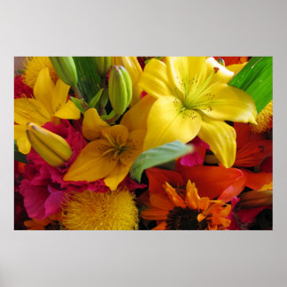 Poster des éclats de couleurs