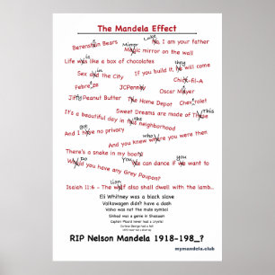 Poster des effets Mandela
