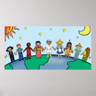 Poster des enfants du monde