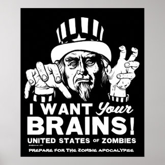 Poster des États-Unis de Zombies
