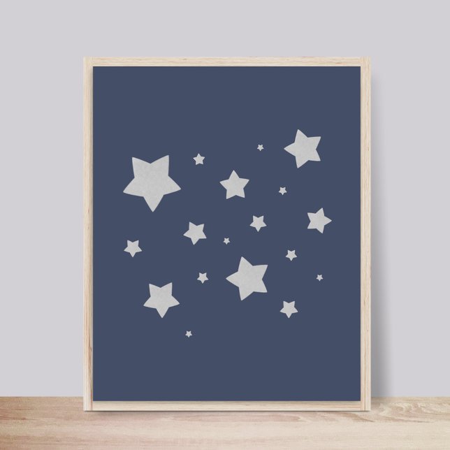 Poster des étoiles à la crèche de nuit (Créateur téléchargé)