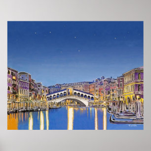 Poster des étoiles sur Venise