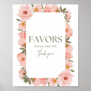 Poster des Faveurs Florales de Pêche Exquise