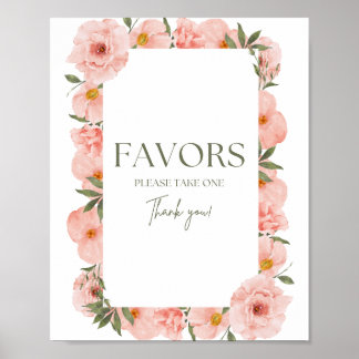 Poster des Faveurs Florales de Pêche Exquise