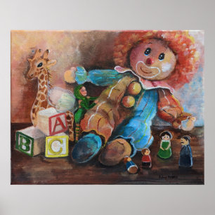 Poster des fées et des jouets