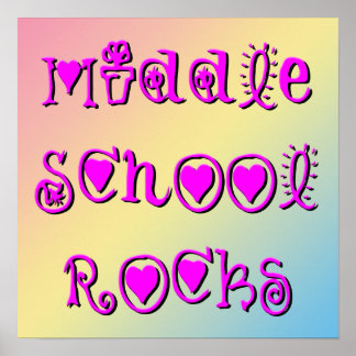 Poster des Fleurs de Coeurs du collège Rocks