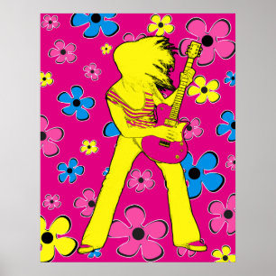 Poster des fleurs de la paix