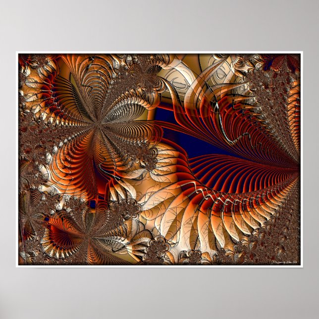 Poster Des fougères à pierres. (Devant)