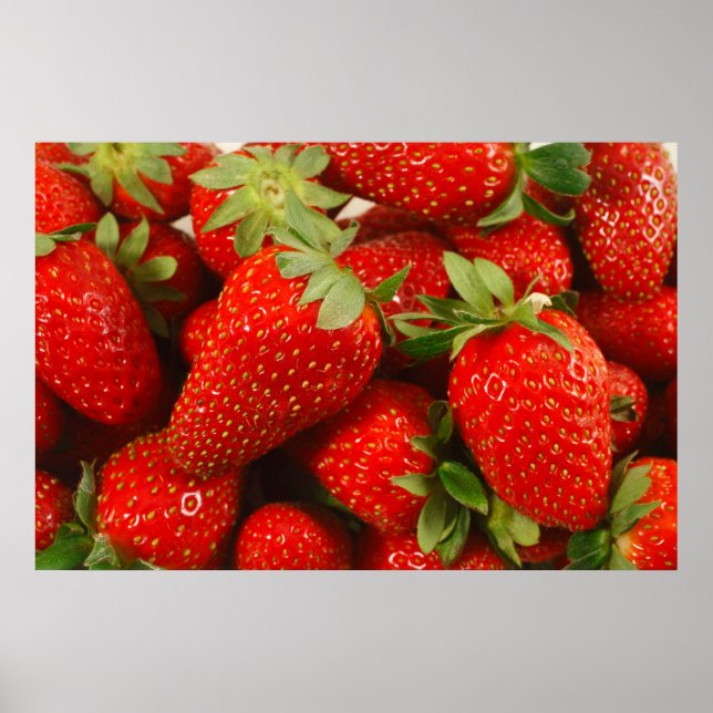 Poster des fraises (Devant)