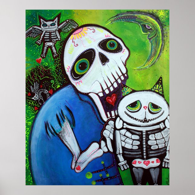 Poster des gardiens de chats de sucre (Devant)