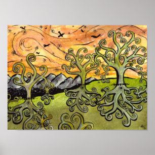 Poster des graines de moutarde Imprimer