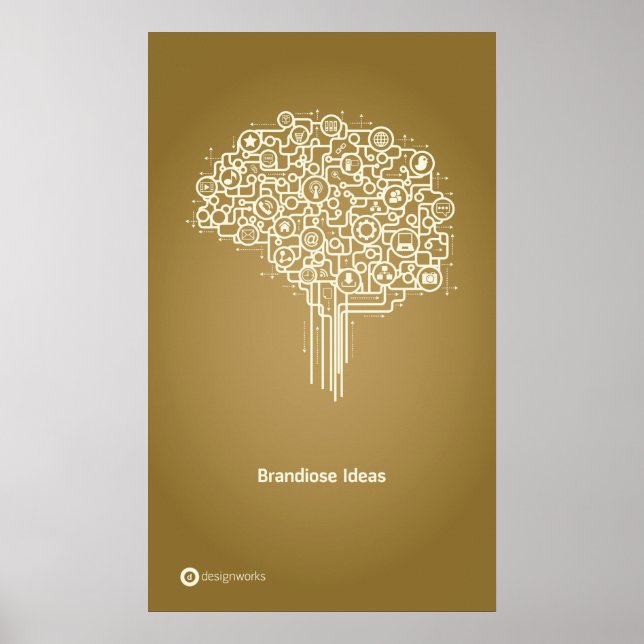 Poster des idées Brandiose 18" x 30" (Devant)
