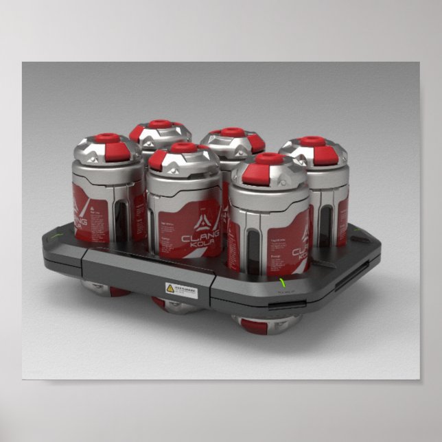 Poster des ingénieurs spatiaux - Clang Cola (boîte (Devant)