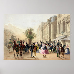 Poster DES Italiens de boulevard