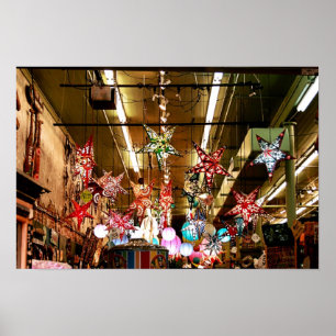 Poster des lanternes en papier