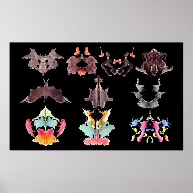Poster des lots d'encre Rorschach (Devant)