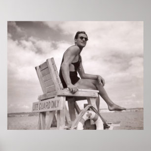 Poster des maillots de bain vintages Imprimer - 17