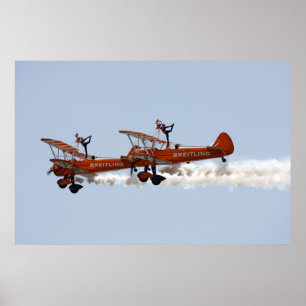 Poster des marcheurs de biplane