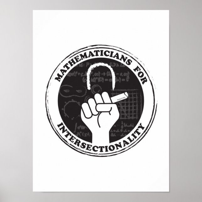 Poster des mathématiciens pour l'intersectionnalit (Devant)
