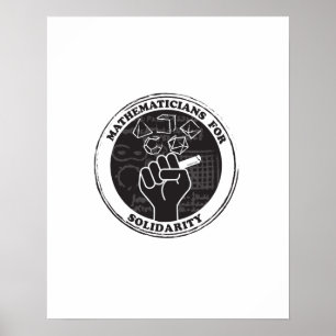 Poster des Mathématiciens pour Solidarité
