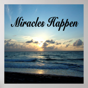 POSTER DES MIRACLES SE PRODUISENT