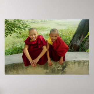 Poster des moines à Deer Park