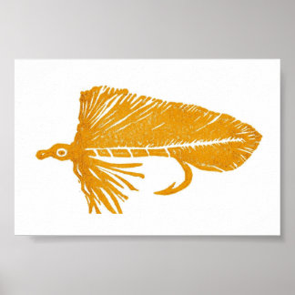 Poster des mouches à truites