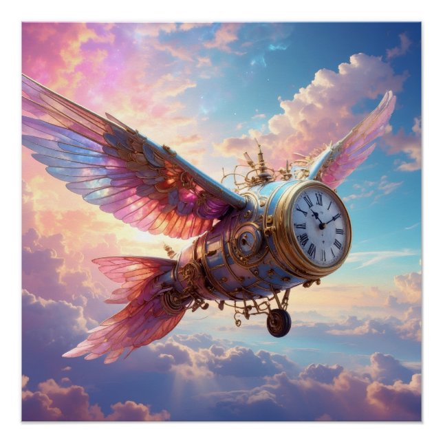 Poster des mouches du temps (Devant)